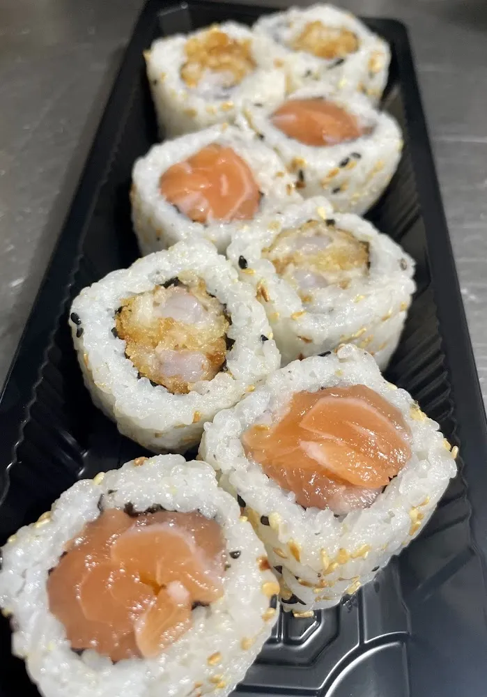 California Mixte 4p Saumon Et 4p Crvettes Pp